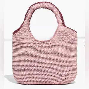 Madewell crochet shopper tote - NWT